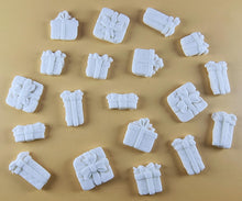 20 x Edible 3D 20mm Birthday, Chirstmas Presents, icing toppers, cake cupcakes decorations T087