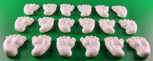 18 x Edible 3D 30mm Baby Feet icing toppers, cake cupcakes decorations T041