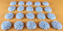20 x Edible 3D 25mm roses rose flowers icing toppers, cake cupcakes decorations T008