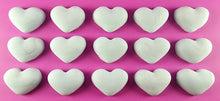 15 x Edible 3D 30mm Hearts icing toppers, cake cupcakes decorations T059