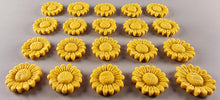 20 x Edible 3D 22mm flower flowers icing toppers, cake cupcakes decorations T030