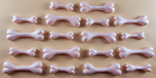 18 x Edible 3D 44mm Dog bones bone, icing toppers, cake cupcakes decorations T037