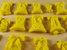 15 x Edible 3D 35mm Christmas Jingle Bells, icing toppers, cake cupcakes decorations T092