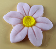 9 x Edible 3D 40mm Wild daffodil Flowers icing toppers, cake cupcakes T121