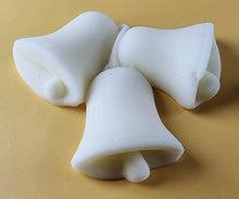 6 x Edible 3D 55mm Jingle Bells, Christmas icing toppers, cake cupcakes decorations T095