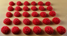 30 x Edible 3D 11mm Dahlia Flowers, icing toppers, cake cupcakes decorations T065