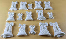 15 x Edible 3D 35mm Christmas Jingle Bells, icing toppers, cake cupcakes decorations T092