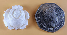 20 x Edible 3D 23mm high detail roses rose flowers icing toppers, cake cupcakes decorations T018