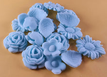 20 Piece Edible 3D Bouquet Flower set, icing toppers, cake cupcakes decorations T070