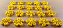 20 x Edible 3D 22mm flower flowers icing toppers, cake cupcakes decorations T031