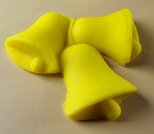 6 x Edible 3D 55mm Jingle Bells, Christmas icing toppers, cake cupcakes decorations T095