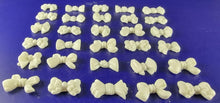 30 x Edible 3D small bows bow icing toppers, cake cupcakes decorations T012