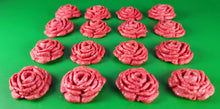 16 x Edible 3D 30mm roses rose flowers icing toppers, cake cupcakes decorations T010