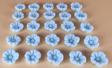 30 x Edible 3D 17mm flower flowers icing toppers, cake cupcakes decorations T006