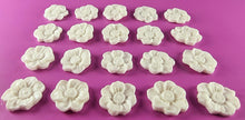 20 x Edible 3D 22mm flower flowers icing toppers, cake cupcakes decorations T025
