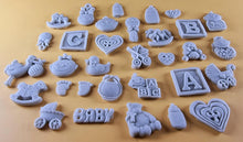 30 x Edible 3D Baby Toppers, icing toppers, cake cupcakes decorations T064