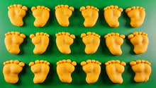 18 x Edible 3D 30mm Baby Feet icing toppers, cake cupcakes decorations T041