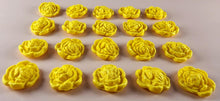 20 x Edible 3D 20mm flower flowers icing toppers, cake cupcakes decorations T029