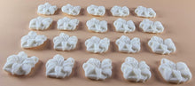 20 x Edible 3D 20mm flower flowers icing toppers, cake cupcakes decorations T022