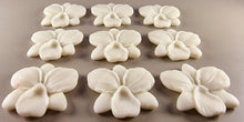 9 x Edible 3D 48mm Orchid, Orchids, flowers, flower, icing toppers, cake cupcakes decorations T038
