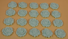20 x Edible 3D 24mm medium roses flowers icing toppers, cake cupcakes decorations T002