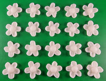 20 x Edible 3D 22mm flower flowers icing toppers, cake cupcakes decorations T026