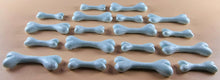 18 x Edible 3D 44mm Dog bones bone, icing toppers, cake cupcakes decorations T037