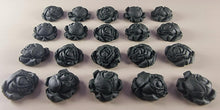 20 x Edible 3D 23mm high detail roses rose flowers icing toppers, cake cupcakes decorations T018