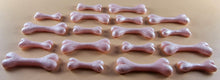 18 x Edible 3D 44mm Dog bones bone, icing toppers, cake cupcakes decorations T037