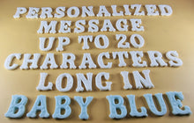 20 x Edible 3D 25mm Personalized Letters, Text, icing toppers, cake cupcakes decorations T084