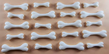 18 x Edible 3D 44mm Dog bones bone, icing toppers, cake cupcakes decorations T037