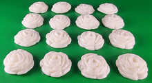 16 x Edible 3D 30mm roses rose flowers icing toppers, cake cupcakes decorations T010