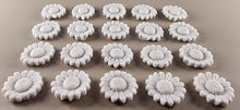 20 x Edible 3D 22mm flower flowers icing toppers, cake cupcakes decorations T030