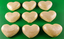 9 x Edible 3D 40mm Hearts icing toppers, cake cupcakes decorations T060