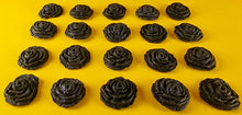 20 x Edible 3D 20mm roses rose flowers icing toppers, cake cupcakes decorations T009