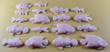 18 x Edible 3D 40mm Fish Set, icing toppers, cake cupcakes decorations T073
