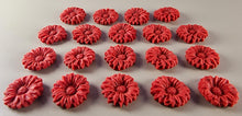 20 x Edible 3D 20mm flower flowers icing toppers, cake cupcakes decorations T021