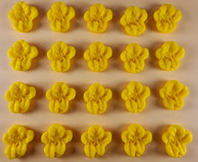 20 x Edible 3D 20mm flower flowers icing toppers, cake cupcakes decorations T023