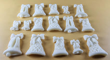 15 x Edible 3D 35mm Christmas Jingle Bells, icing toppers, cake cupcakes decorations T092