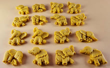 16 x Edible 3D 25mm Elephant Set, icing toppers, cake cupcakes decorations T071