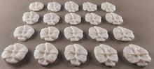 20 x Edible 3D 20mm flower flowers icing toppers, cake cupcakes decorations T028