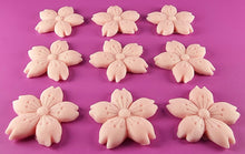 9 x Edible 3D 50mm Cherry Blossoms icing toppers, cake cupcakes decorations T052