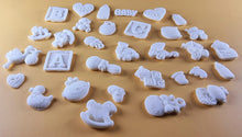 30 x Edible 3D Baby Toppers, icing toppers, cake cupcakes decorations T064