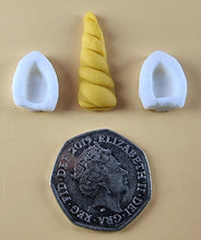 27 Peice Edible 3D Unicorn Horns and Ears Set icing toppers, cake cupcakes decorations T098