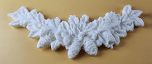 4 x Edible 3D 110mm Garlands, Christmas icing toppers, cake cupcakes decorations T097