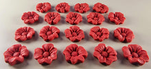 20 x Edible 3D 20mm flower flowers icing toppers, cake cupcakes decorations T019