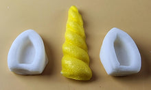 27 Peice Edible 3D Unicorn Horns and Ears Set icing toppers, cake cupcakes decorations T098