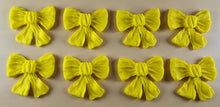 8 x Edible 3D 40mm Large Bows icing toppers, cake cupcakes T120
