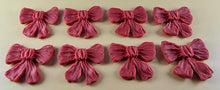 8 x Edible 3D 40mm Large Bows icing toppers, cake cupcakes T120