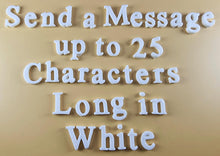 25 x Edible 3D Personalized Times New Roman Font, icing toppers, cake cupcakes decorations T083